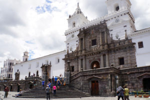 Die Kirche San Francisco in Quito