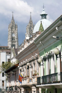 Kirchen und Paläste in Quito
