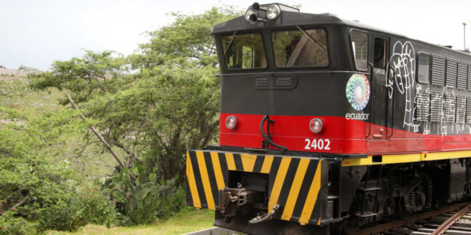 Verpassen Sie keine Fahrt im Tren Ecuador
