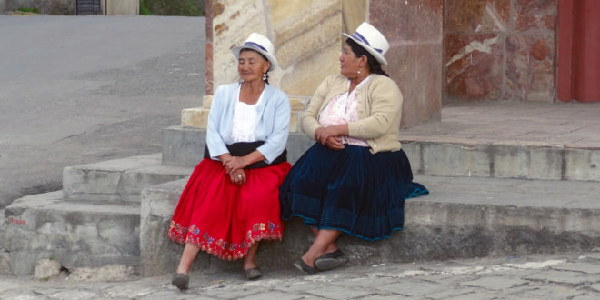Ecuadorianische Frauen im Gespräch
