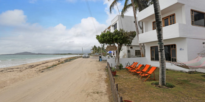 Strandhotel direkt am Meer auf Galapagos
