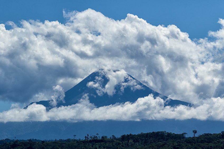 Sumaco Vulkan in Ecuador